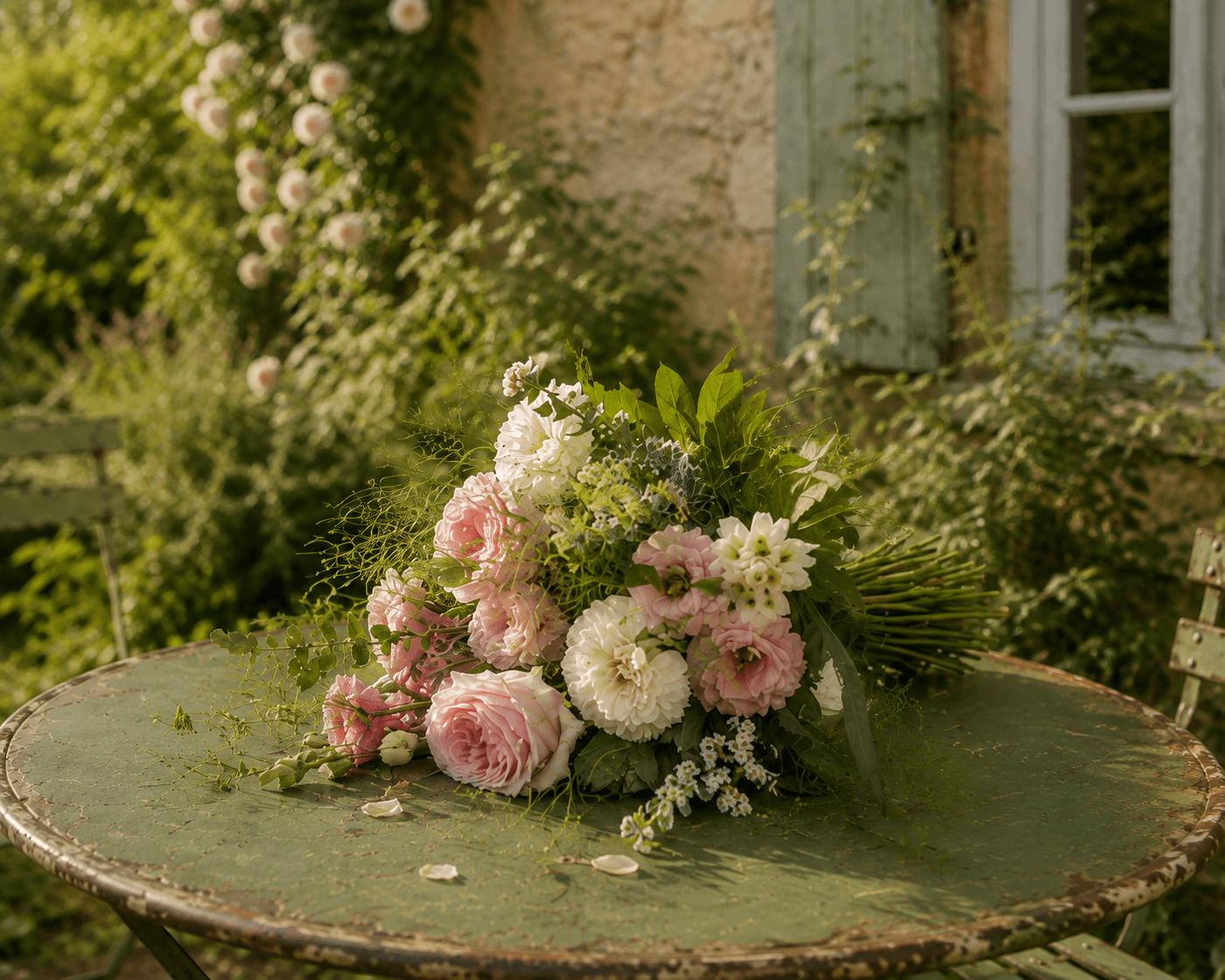 Composition florale normande